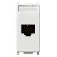 Vimar Plana 14339.4 Presa RJ45 Netsafe Cat5e UTP 110 bianco product photo Photo 01 2XS
