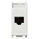 Vimar Plana 14339.6 Presa RJ45 Netsafe Cat6 UTP 110 bianco product photo Photo 01 2XS