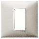 Vimar Plana 14641.81 Placca 1M alluminio spazzolato product photo Photo 01 2XS