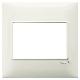Vimar Plana 14648.02 Placca 3M BS avorio product photo Photo 01 2XS