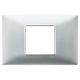 Placca 2M centrali argento opaco product photo Photo 01 2XS