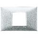 Vimar Plana 14652.20 Placca 2M centrali argento opaco product photo Photo 01 2XS