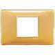 Vimar Plana 14652.43 Placca 2M centrali Reflex ambra product photo Photo 01 2XS
