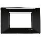 Vimar Plana 14653.05 Placca 3M nero product photo Photo 01 2XS