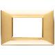 Vimar Plana 14653.24 Placca 3M oro lucido product photo Photo 01 2XS