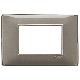 Vimar Plana 14653.40 Placca 3M Reflex cenere product photo Photo 01 2XS