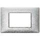 Vimar Plana 14653.71 Placca 3M Silver product photo Photo 01 2XS
