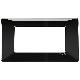 Vimar Plana 14654.05 Placca 4M nero product photo Photo 01 2XS