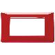 Vimar Plana 14654.51 Placca 4M Reflex rubino product photo Photo 01 2XS