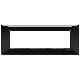 Vimar Plana 14657.05 Placca 7M nero product photo Photo 01 2XS