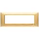 Vimar Plana 14657.25 Placca 7M oro opaco product photo Photo 01 2XS