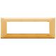 Vimar Plana 14657.43 Placca 7M Reflex ambra product photo Photo 01 2XS