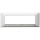 Vimar Plana 14657.81 Placca 7M alluminio spazzolato product photo Photo 01 2XS