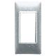 Vimar Plana 14666.20 Placca 1M pannelli argento opaco product photo Photo 01 2XS