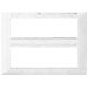 Vimar Plana 14690.01 Placca 14M bianco product photo Photo 01 2XS