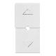 Vimar Plana 14755.2 Due mezzi tasti 1M simboli frecce bianco product photo Photo 01 2XS