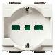 Vimar 16211.B Idea Presa 2P+T 16A universale bianco product photo Photo 01 2XS