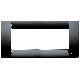 Vimar 16745.16 Idea Placca Classica 5M nero product photo Photo 01 2XS