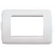 Vimar 16763.04 Idea Placca Rondò 3M bianco product photo Photo 01 2XS