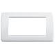 Vimar 16764.01 Idea Placca Rondò 4M bianco brillante product photo Photo 01 2XS