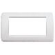 Vimar 16764.04 Idea Placca Rondò 4M bianco product photo Photo 01 2XS