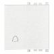 Vimar Ark&eacute; 19022.C.B Tasto 2M simbolo campanello bianco product photo Photo 01 2XS