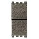 Vimar Arké 19066.M Due pulsanti indipend.NO+NO 10A Metal product photo Photo 01 2XS