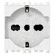 Vimar Arké 19210.B Presa 2P+T 16A universale bianco product photo Photo 01 2XS