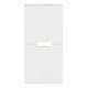 Arké bianca Tasto 1M neutro pulsanti semplici bianco product photo Photo 01 2XS