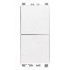 Vimar Eikon 20066.B Due pulsanti indipend. NO+NO 10A bianco product photo Photo 01 2XS