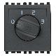 Vimar Eikon 20096 Commutatore rotativo 1P 6(3)A grigio product photo Photo 01 2XS