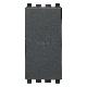 Vimar Eikon 20101 Interruttore 1P 16AX assiale grigio product photo Photo 01 2XS