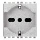 Vimar Eikon 20210.N Presa 2P+T 16A universale Next product photo Photo 01 2XS