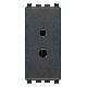 Vimar Eikon 20331 Presa polarizzata 2P 6A 24V SELV grigio product photo Photo 01 2XS