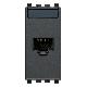 Vimar Eikon 20338.8 Presa RJ45 Netsafe Cat5e UTP grigio product photo Photo 01 2XS