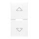 Eikon bianca Tasto 1M simbolo frecce bianco product photo Photo 01 2XS