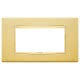 Eikon Placca Classic 4M oro satinato product photo Photo 01 2XS