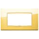 Vimar Eikon Placca Classic 4M oro lucido product photo Photo 01 2XS