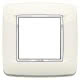 Eikon Placca Round 2M bianco antico product photo Photo 01 2XS
