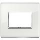 Vimar Eikon 21653.70 Placca 3M bianco diamante product photo Photo 01 2XS