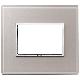Vimar Eikon 21653.73 Placca 3M grigio perla product photo Photo 01 2XS