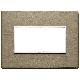 Vimar Eikon 21654.05 Placca 4M bronzo scuro product photo Photo 01 2XS