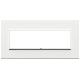 Vimar Eikon 21657.17 Placca 7M bianco totale product photo Photo 01 2XS