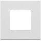 Vimar Eikon 22642.01 Placca 2M bianco matt product photo Photo 01 2XS