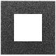 Vimar Eikon 22642.73 Placca 2M nero satinato product photo Photo 01 2XS