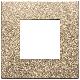 Vimar Eikon 22642.88 Placca 2M oro satinato product photo Photo 01 2XS