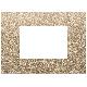Vimar Eikon 22653.88 Placca 3M oro satinato product photo Photo 01 2XS