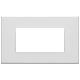 Vimar Eikon 22654.01 Placca 4M bianco matt product photo Photo 01 2XS
