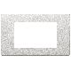 Vimar Linea 30654.20 Placca 4M argento product photo Photo 01 2XS