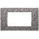 Vimar Linea 30654.22 Placca 4M Metal product photo Photo 01 2XS
